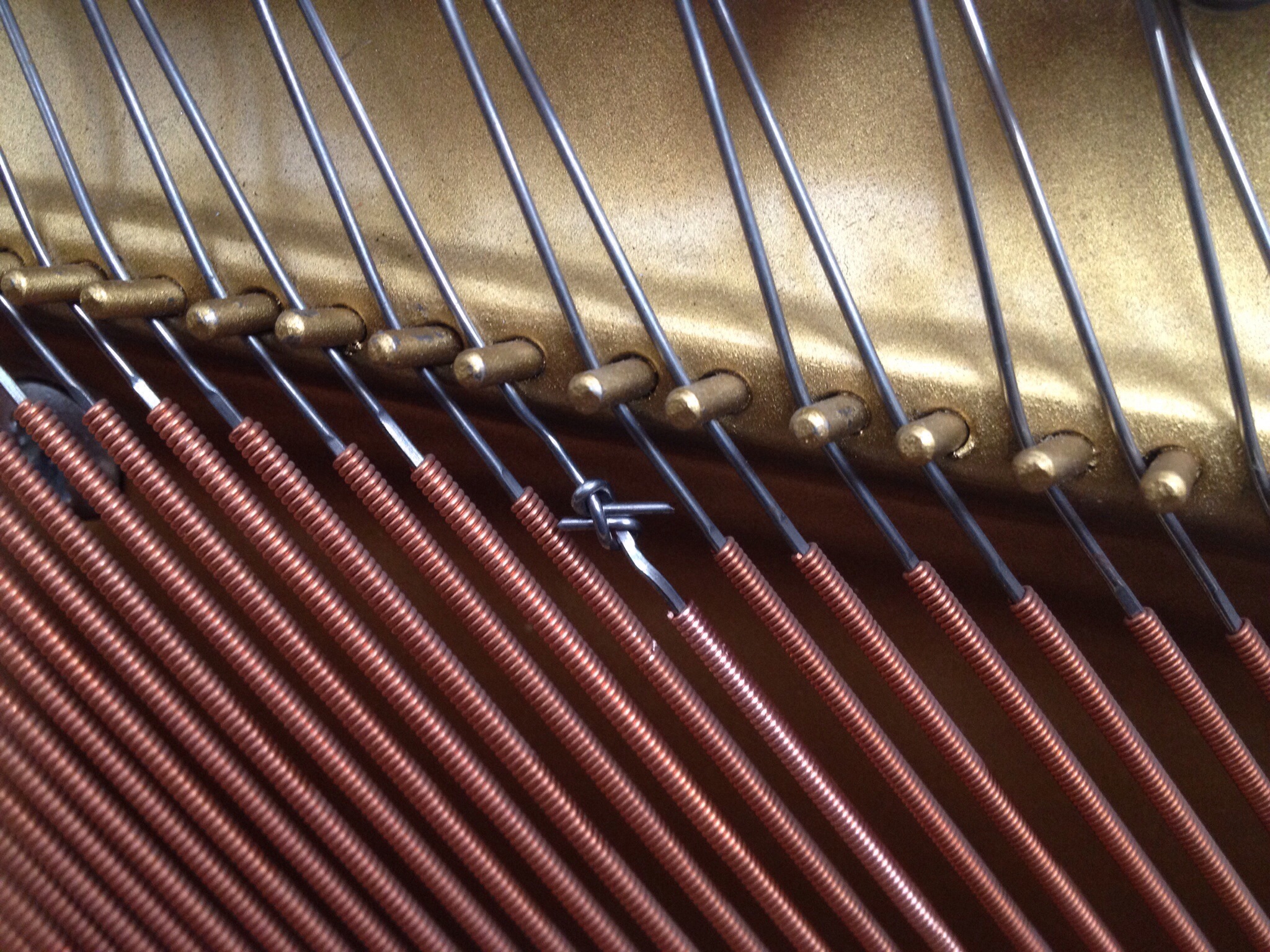 String Splicing - The Gilded Piano